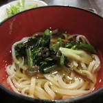 Nihonshu Robatayaki Satomi - 冷うどん