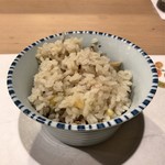 うを徳 - 苫小牧 松茸 + 丹波 栗 炊き込みご飯