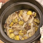 うを徳 - 苫小牧 松茸 + 丹波 栗 炊き込みご飯