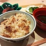 まき村 - 飯物～松茸ご飯