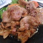 まるやま食堂 - かたロース生姜焼き
