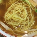 おおぼし 松本平田店 - 王様中華そば
                                麺は中細の縮れ麺