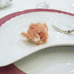 ペレグリーノ - １９か月熟成の多田昌豊さんのペルシューに新潟佐渡島の完熟のイチジク