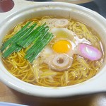 なかがわ - 鍋焼きラーメン550円