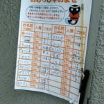 うなぎの美鶴 - 注文票