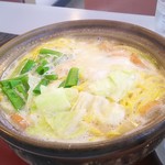 kissaandooshokujidokorogaro- - 鍋焼きラーメン700円