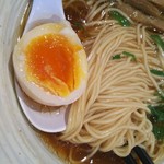 麺屋 さくら井 - 味玉、麺