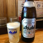 らーめん専門 和海 - 瓶ビール