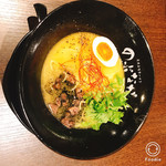 炭焼白湯ラーメン のぶなが - 