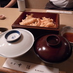 天麩羅　中清 - 御椅子席：天麩羅定食