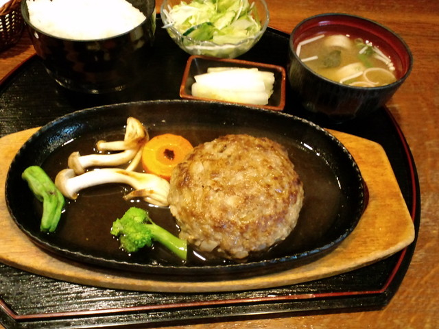 移転 手造りハンバーグの店 箕面 ハンバーグ 食べログ