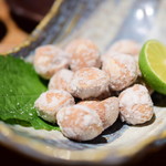 産直青魚専門 恵比寿 御厨 - 愛知 塩煎りギンナン@750円