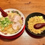 Tenka Ippin - こってりラーメン＆チャーハンセット