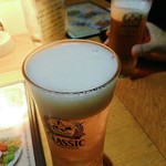 ポンチセ - 帯広の夜もビールから始まります♪   ビール５００円