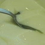 紙やき ホルモサ - デザートの杏仁豆腐　アップ