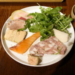 レストランユニック - いろいろ前菜の盛り合せ 2,970円