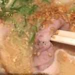 ちゃぶとん - ちゃぶとん ラーメン (´∀｀)/ チャーシュー