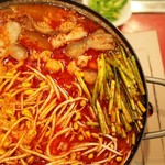 韓国料理 豚とんびょうし - "チュクミサムギョプサル"