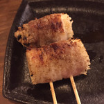 Tori Kawa Hakata Kawakko Sasebo Ten - えのき巻き焼きです。でかいです。