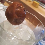 浜寿司 - これ又良い味している梅干し！