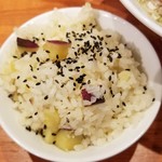 麺屋 六感堂 - さつまいもバターの炊き込みご飯