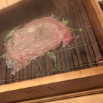 佐賀牛 季楽 銀座  - 蒸し焼き