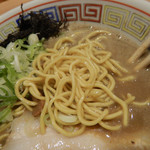 煮干らぁめん 有頂天 - 麺アップ