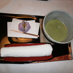 三養荘 - 練り切り・抹茶