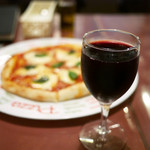 月夜野 - マルゲリータ & 赤ワイン
