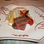 三養荘 - 牛フィレステーキ