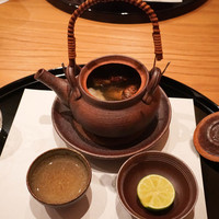 まき村 - 松茸鱧の土瓶蒸し