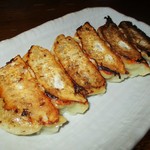 ももまる - ももまる自家製餃子 6個 490円。　　　　　　2018.10.05