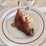 ル・キャトルズ - ガチョウのモモ肉のコンフィ