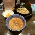 熟成埼玉味噌らーめん たけてる - 熟成味噌つけ麺（\800）