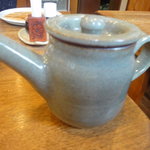 志な乃 - 蕎麦湯いれ