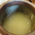 志な乃 - 濃い蕎麦湯