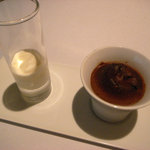 カセント - 六甲弓削牧場のミルクアイスとフォンダンショコラ