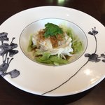 SESSION - メイン ミズイカの湯引き フィッシュソース