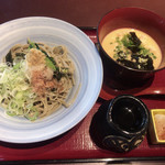 Soba Han - 2018/09/19 みぞれ蕎麦小とろろ丼ランチセット