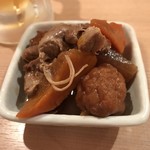 てんぐ - お通し(^^)
      いい味付けでとても美味しかった(^^)