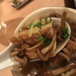 てんぐ - 厚揚げとキノコリフト(^^)