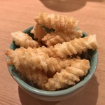 てんぐ - サービスのひねり揚げ(^^)