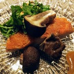 ハクガ - 金目鯛、キノコ