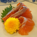 柳家 - サクラ鱒のお造り