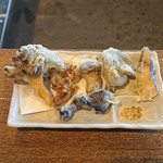 柳家 - 天然茸の天ぷら