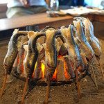 柳家 - 天然鮎の塩焼き