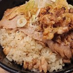 らぁめんゑん - 豚丼ハーフ　３５０円