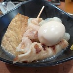 笑菜酒家 みや美 - おでん盛り合わせ