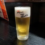 やきとり正や - 生ビール