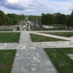 Brakanes Hotel - 緻密なけいさんの元作られたフログネル公園の迷路煉瓦の道